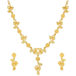 Tanushree Alloy Jewel Set (Gold)