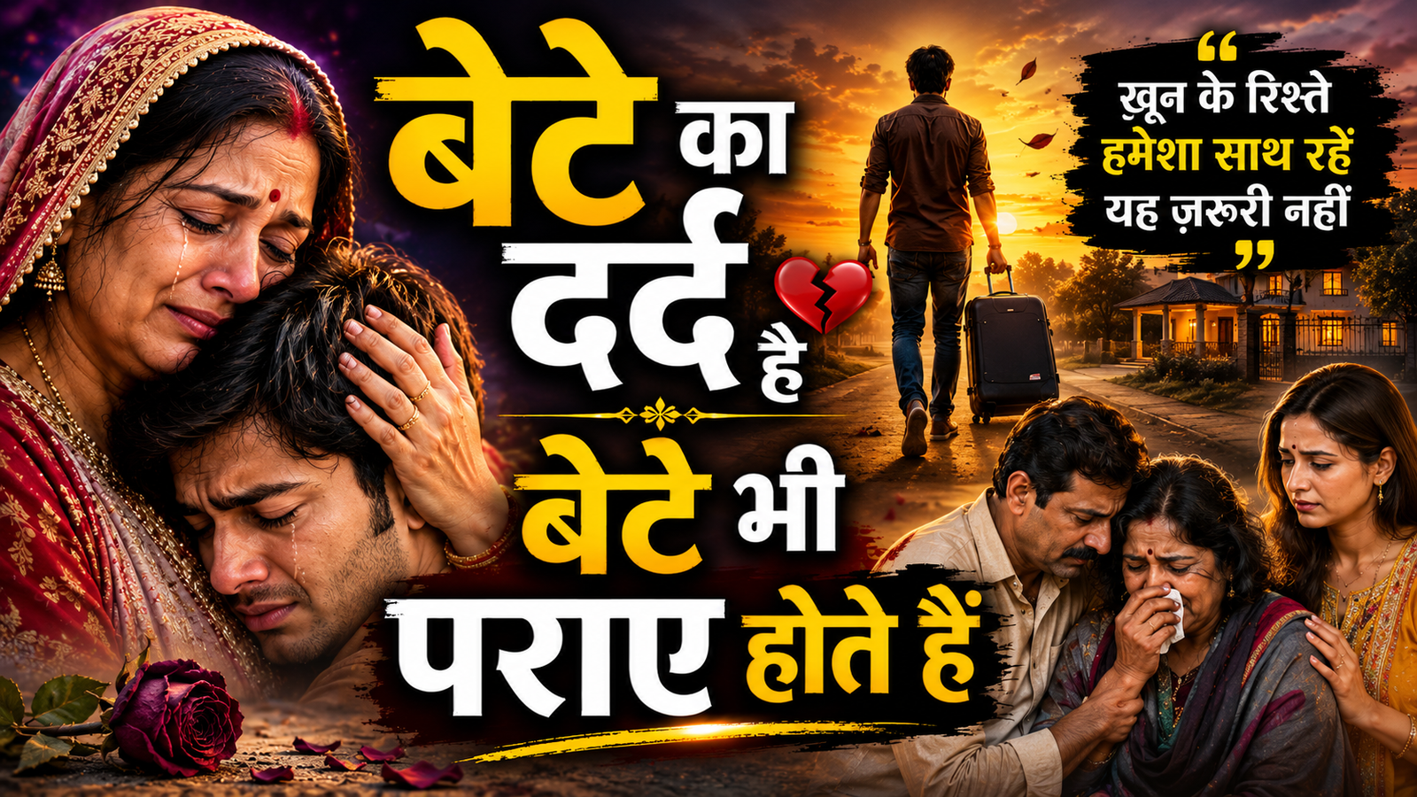 |बेटे भी पराये होते हैं |  | Family Emotional Story cover