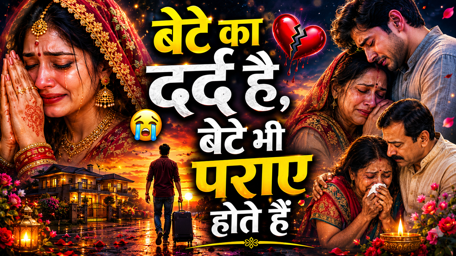 बेटे का दर्द 😭 | बेटे भी पराये होते हैं | cover